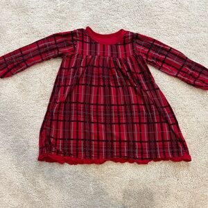 Kickee Pants Red Plaid Top